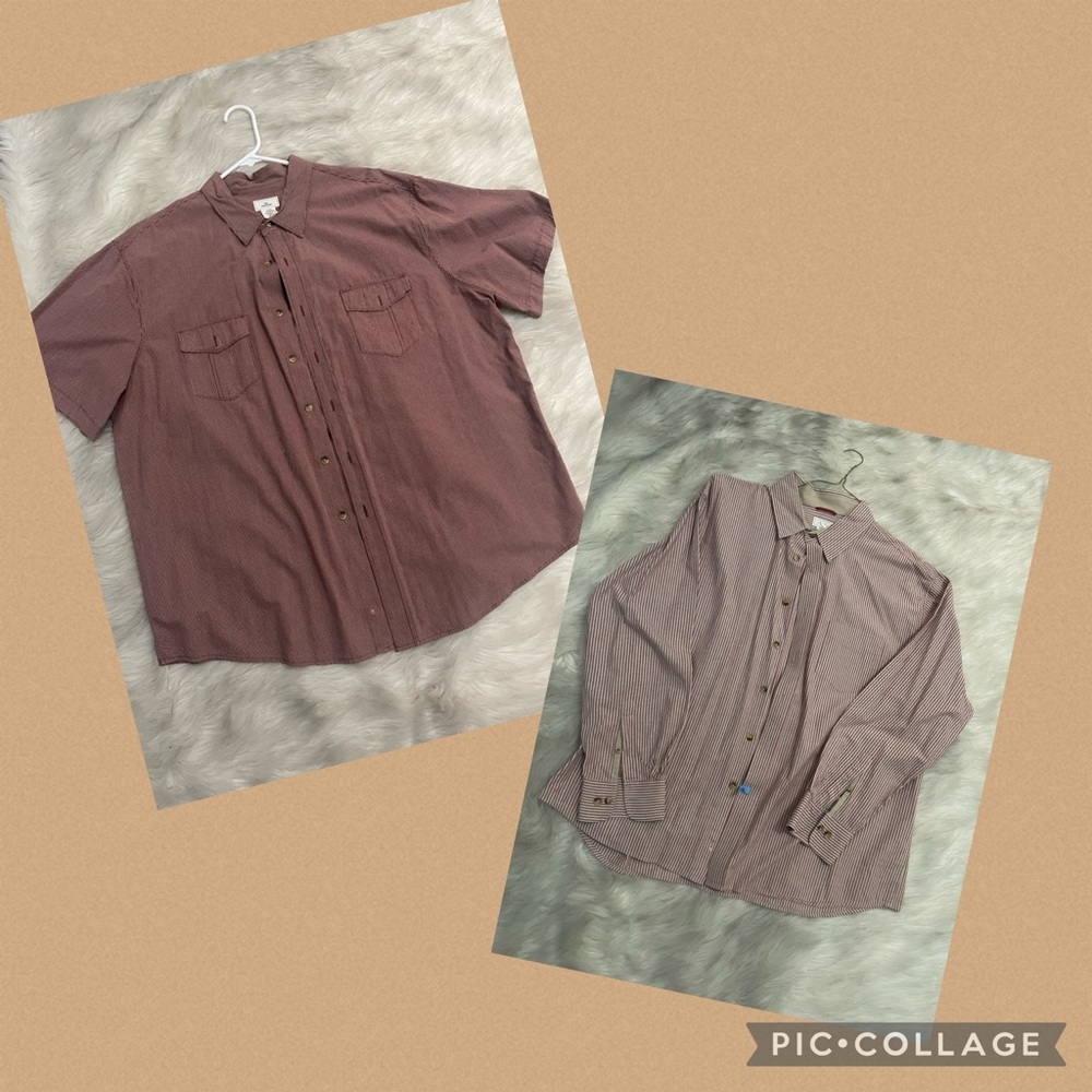 Men’s Dockers Shirts Lot XXL